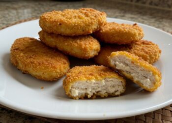 Nuggets caseiro crocante na airfryer: fácil e rápido