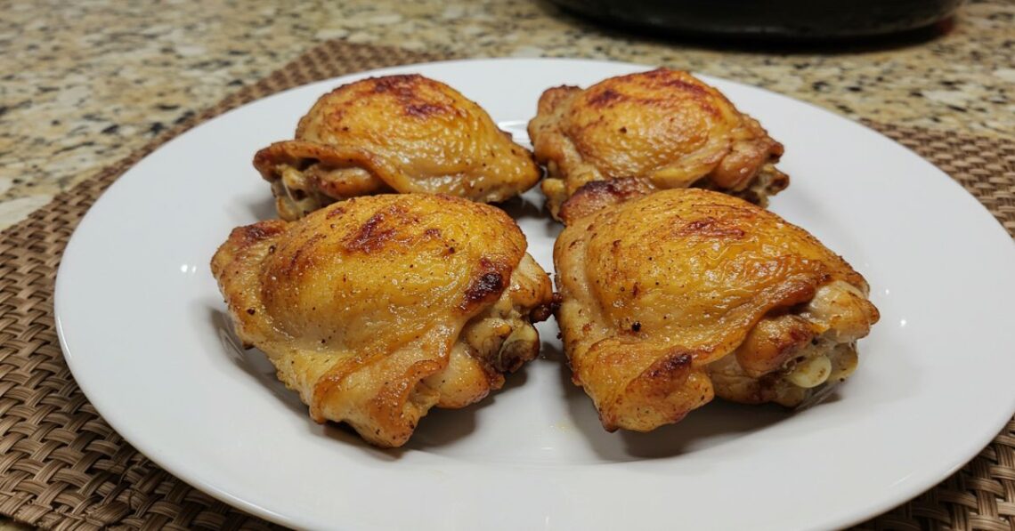 Como fazer sobrecoxa de frango douradinha na airfryer sem esforço