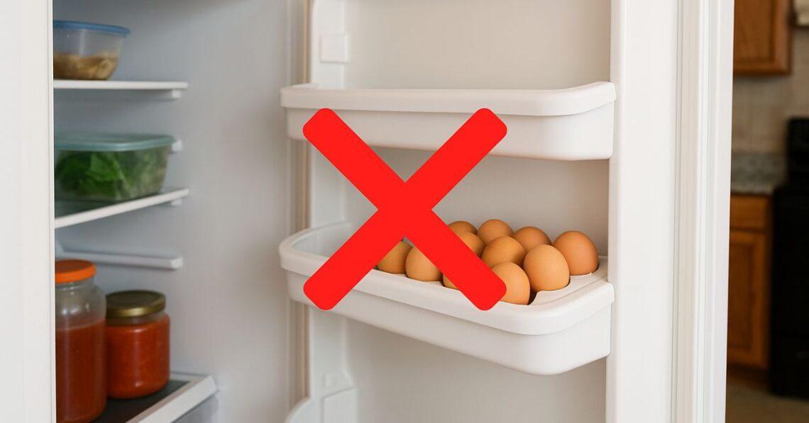 Ovo na porta da geladeira? Entenda por que não é indicado