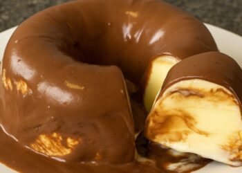 Pudim sorvete: sobremesa fácil que faz sucesso