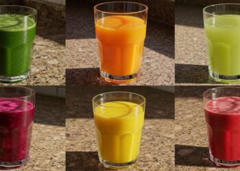 6 sucos funcionais para uma vida mais leve e saudável