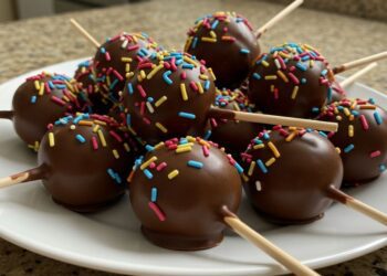 Bolo no palito: sucesso garantido com a criançada!