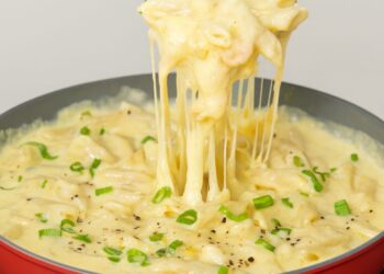 Macarrão com creme de batata: simples e super cremoso