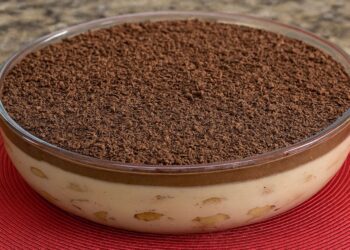 Pavê de preguiçoso: sobremesa rápida, fácil e deliciosa!