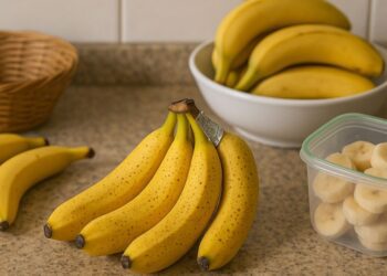 Truques infalíveis para a banana não amadurecer rápido demais!