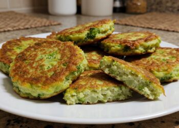 Como fazer bolinho de brócolis assado: crocante por fora e macio por dentro