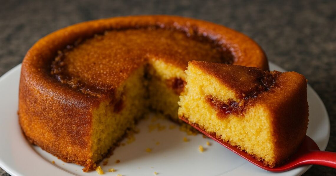 Faça hoje mesmo este bolo de flocão com goiabada delicioso