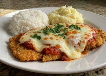 Filé de tilápia à parmegiana: sucesso garantido na mesa!