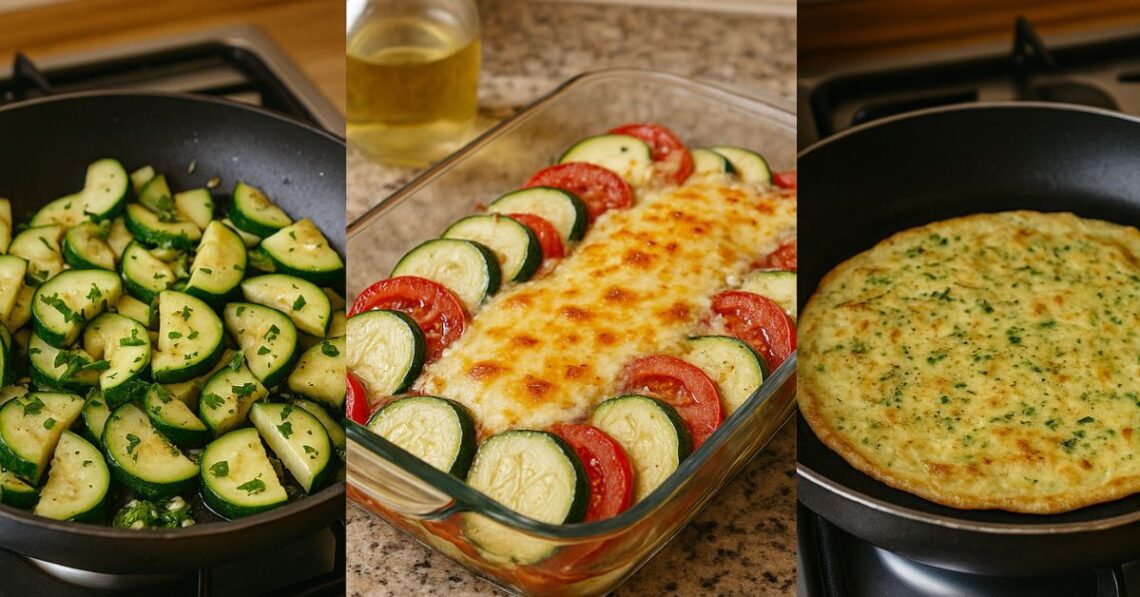 Receitas com abobrinha para quem quer comer leve