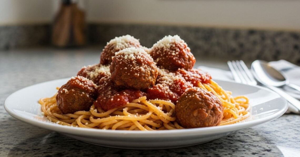 Espaguete com almôndegas: receita fácil e rápida para o dia a dia
