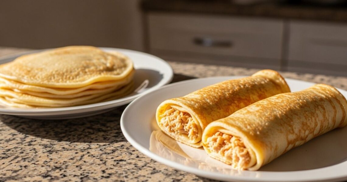 Receita de panqueca fit saudável e rápida no liquidificador