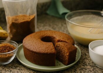 Açúcar mascavo deixa o bolo mais saudável?