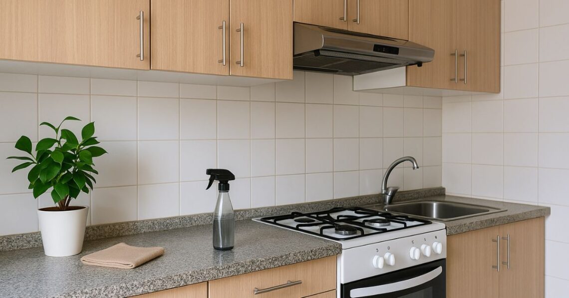 Como evitar gordura acumulada nos armários da cozinha