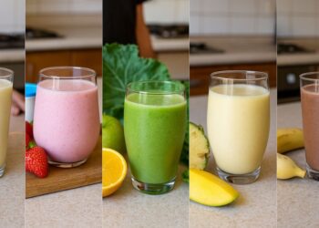 5 vitaminas e smoothies que substituem o café da manhã